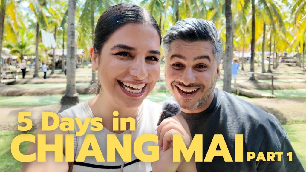 5 Days in Chiang Mai, Thailand 🇹🇭 | Khao Soi | Cafés | Coconut & Night Markets & Spas (PART 1)