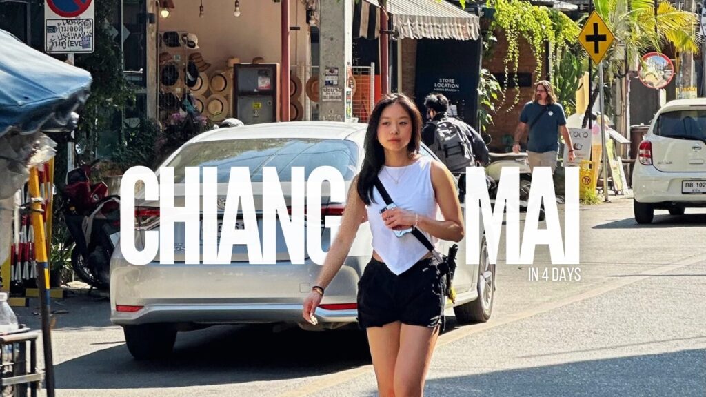CHIANG MAI in 4 days —  a slow & peaceful getaway♥︎ (bamboo rafting, cooking class, markets & more)